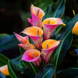 Калла Оникс купить по цене от 450р. в интернет-магазине «Посадика» с доставкой почтой в в Соликамске и по всей России – [изображение №1].
